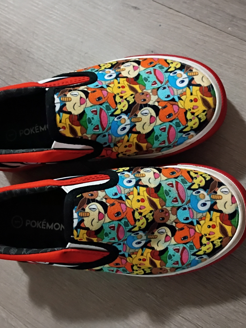 Pokemon Kids Slip-On Sneakers